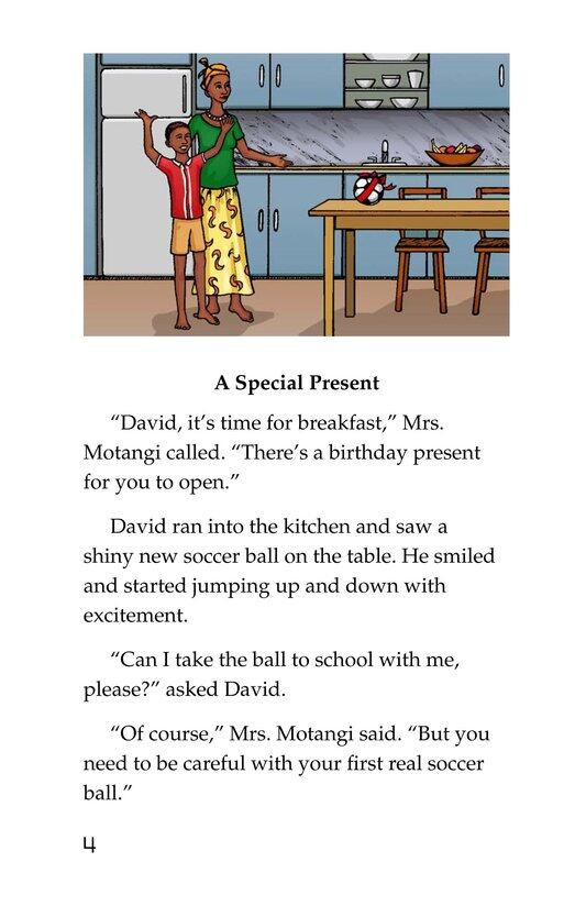 The New Soccer Ball绘本故事第3页