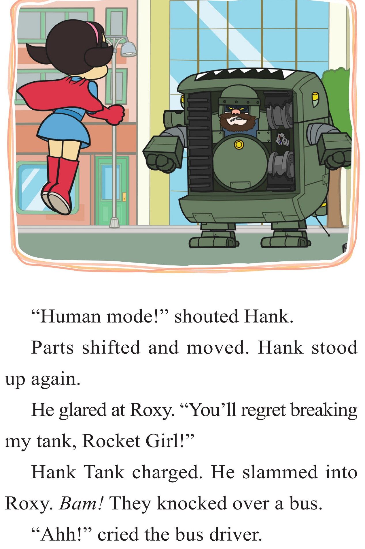 The Big Battle绘本故事第4页