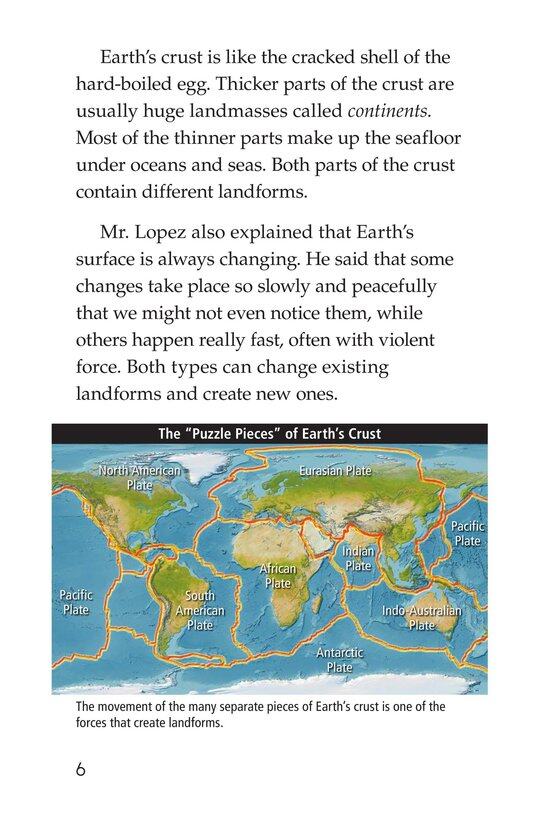 A Landforms Adventure绘本故事第5页