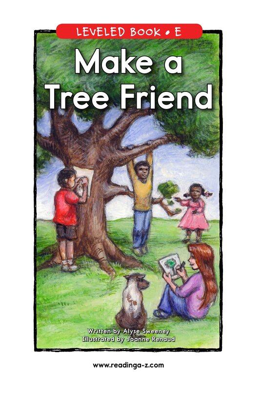 Make a Tree Friend绘本故事第2页