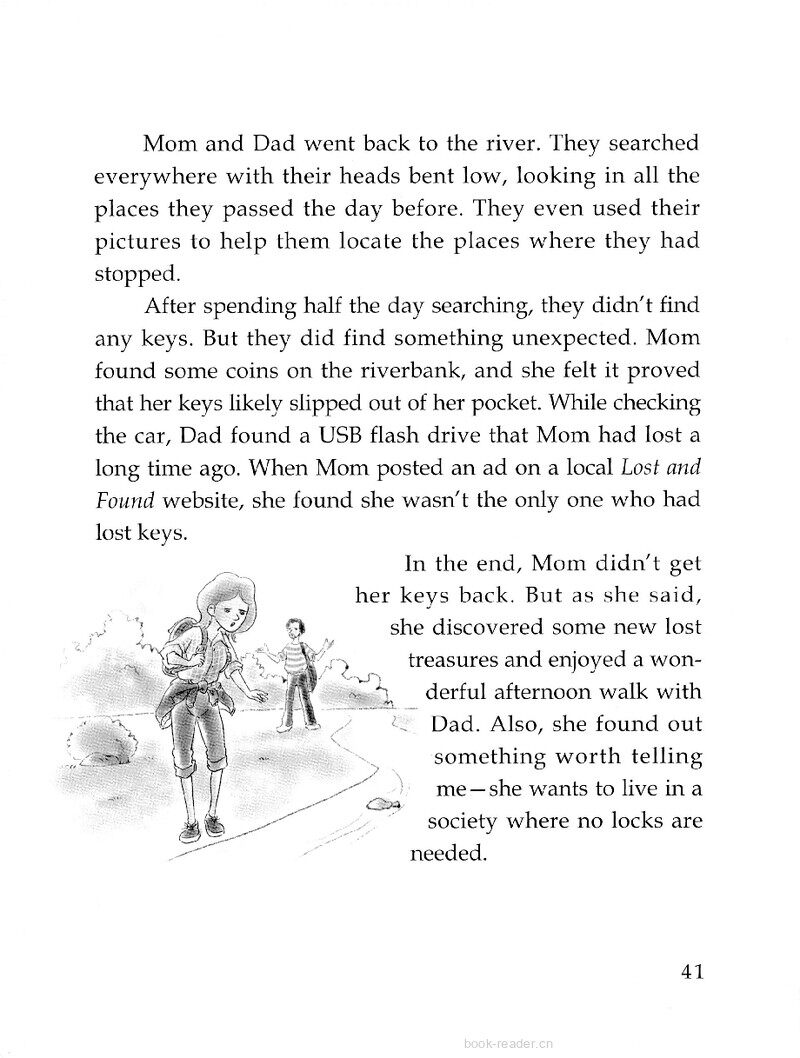 Mom Lost Her Keys绘本故事第3页