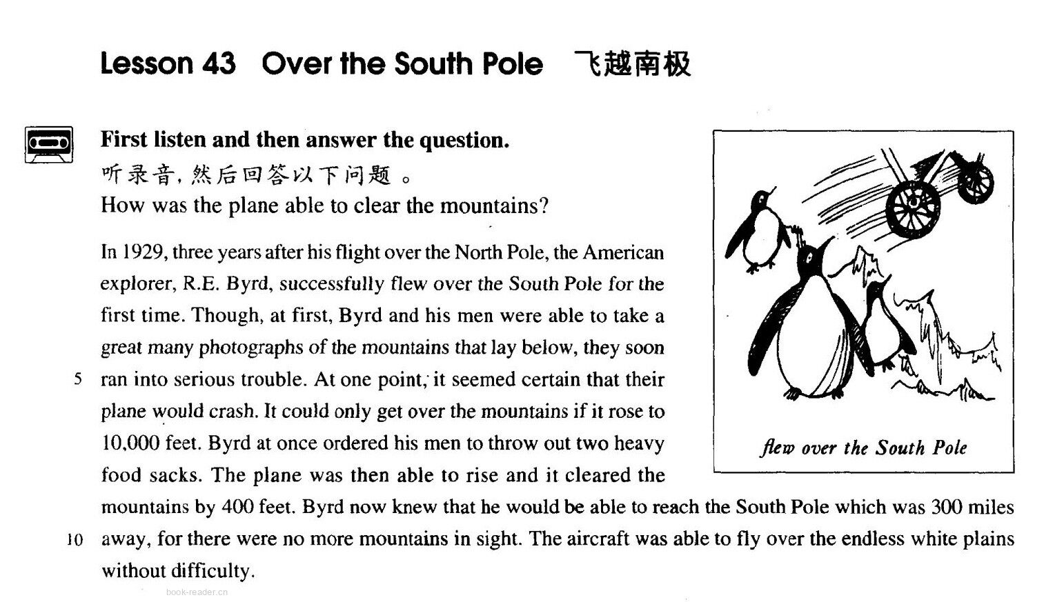43 Over the South Pole绘本故事第2页