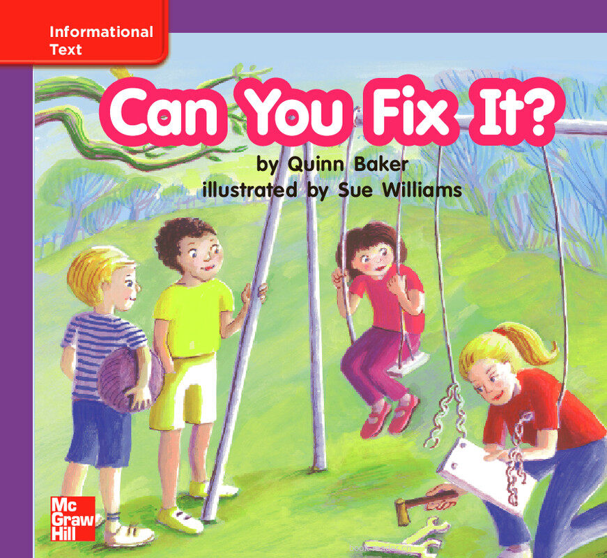 GK ELL U04W3 Can You Fix It?绘本故事第2页