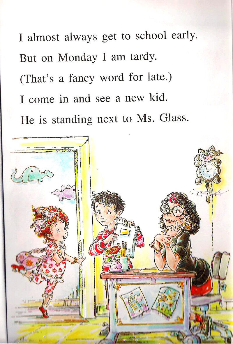 Fancy Nancy and the Boy from Paris绘本故事第3页