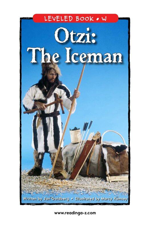 Otzi The Iceman绘本故事第2页