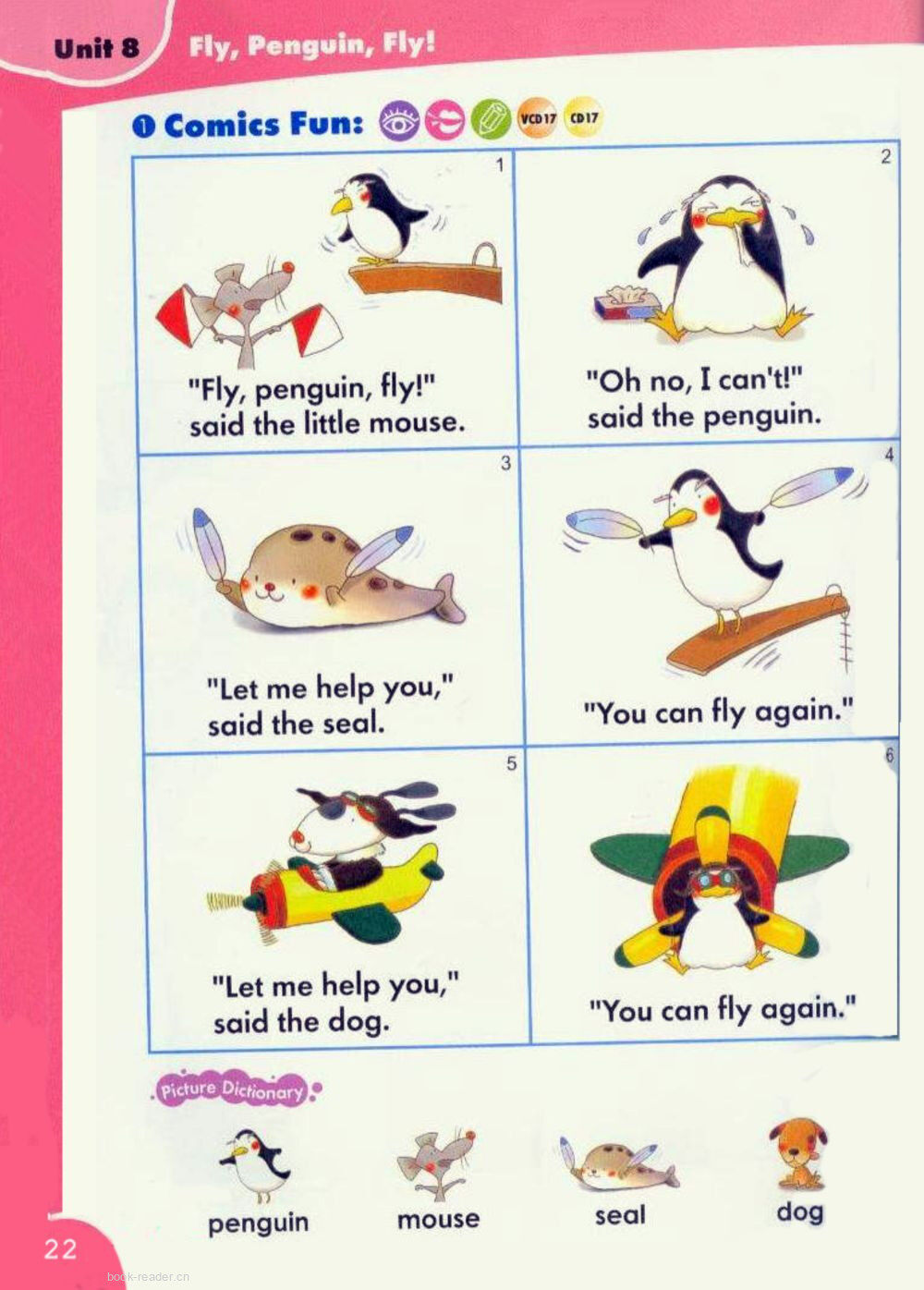 8 Fly, Penguin, Fly绘本故事第2页