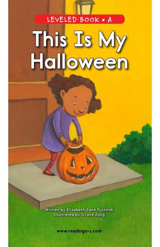 This Is My Halloween绘本故事第2页