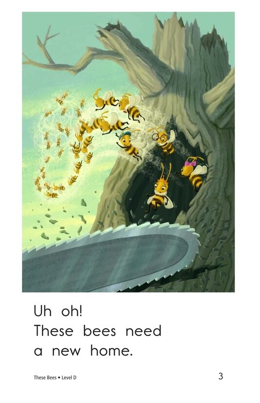 These Bees绘本故事第3页