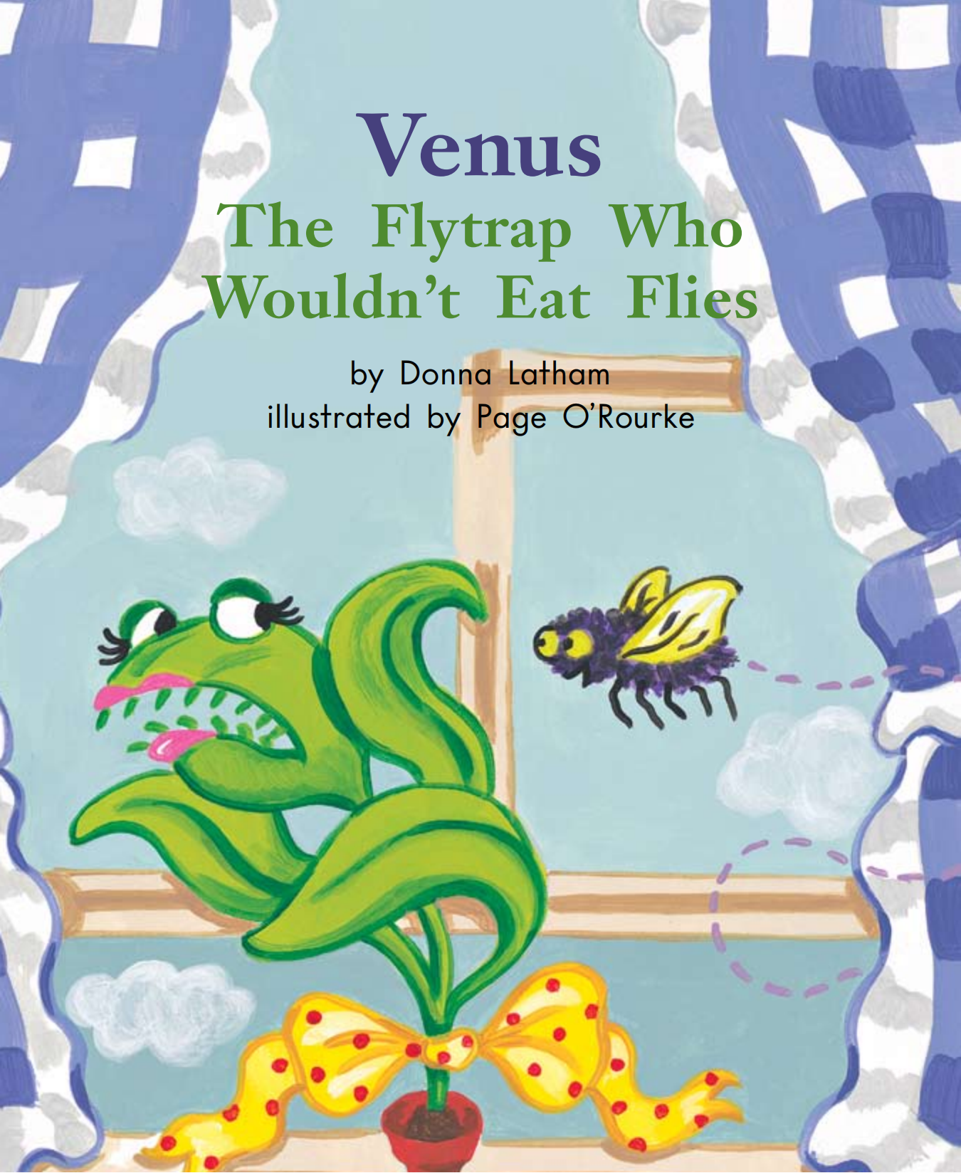 Venus The Flytrap Who Wouldn't Eat Flies绘本故事第2页