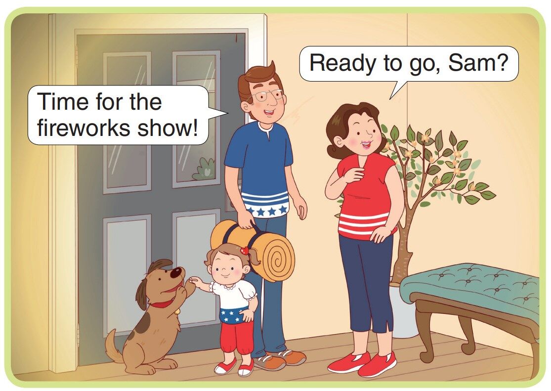 Boom! Boom!绘本故事第2页