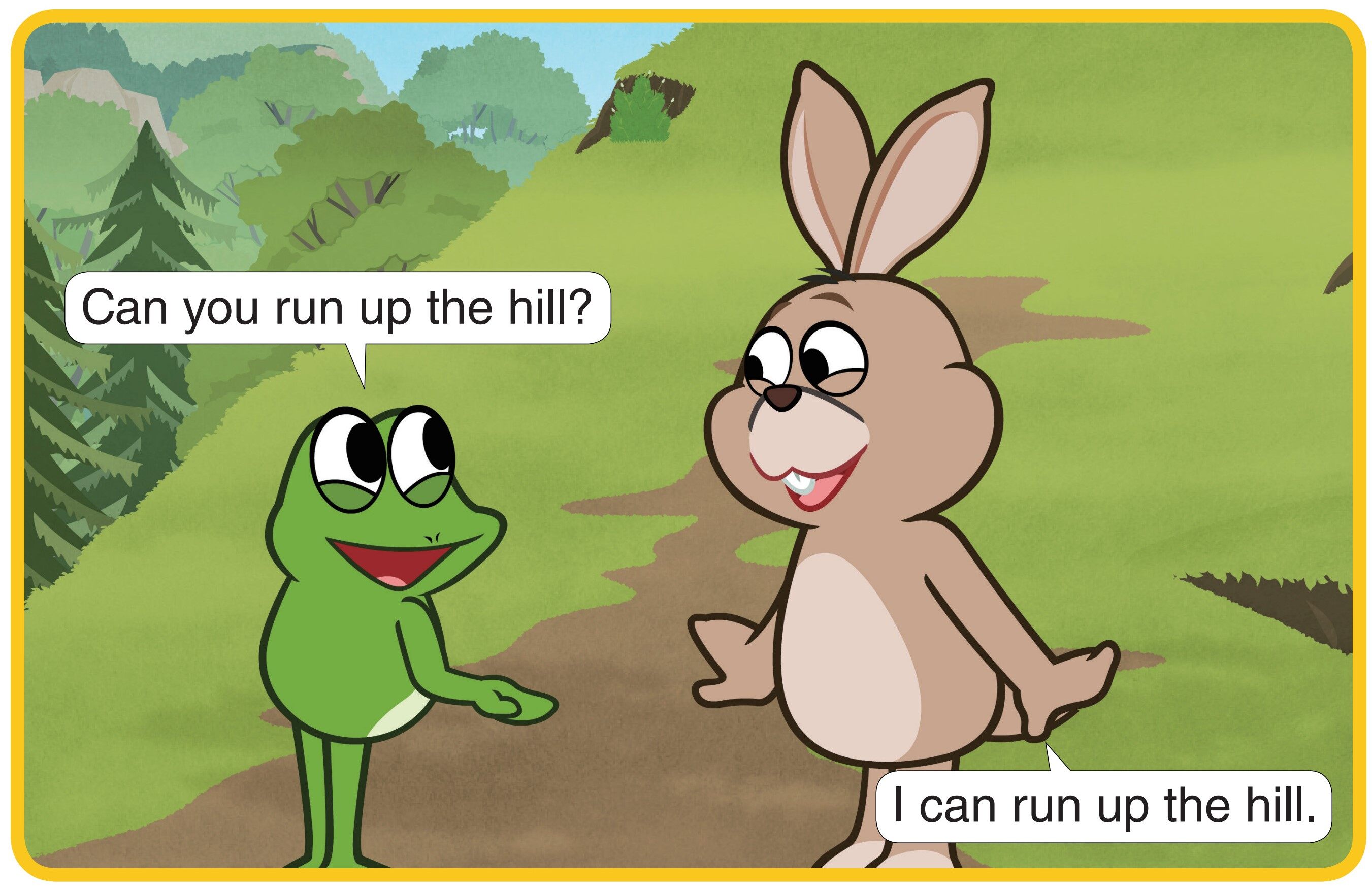 Watch Me Run绘本故事第5页