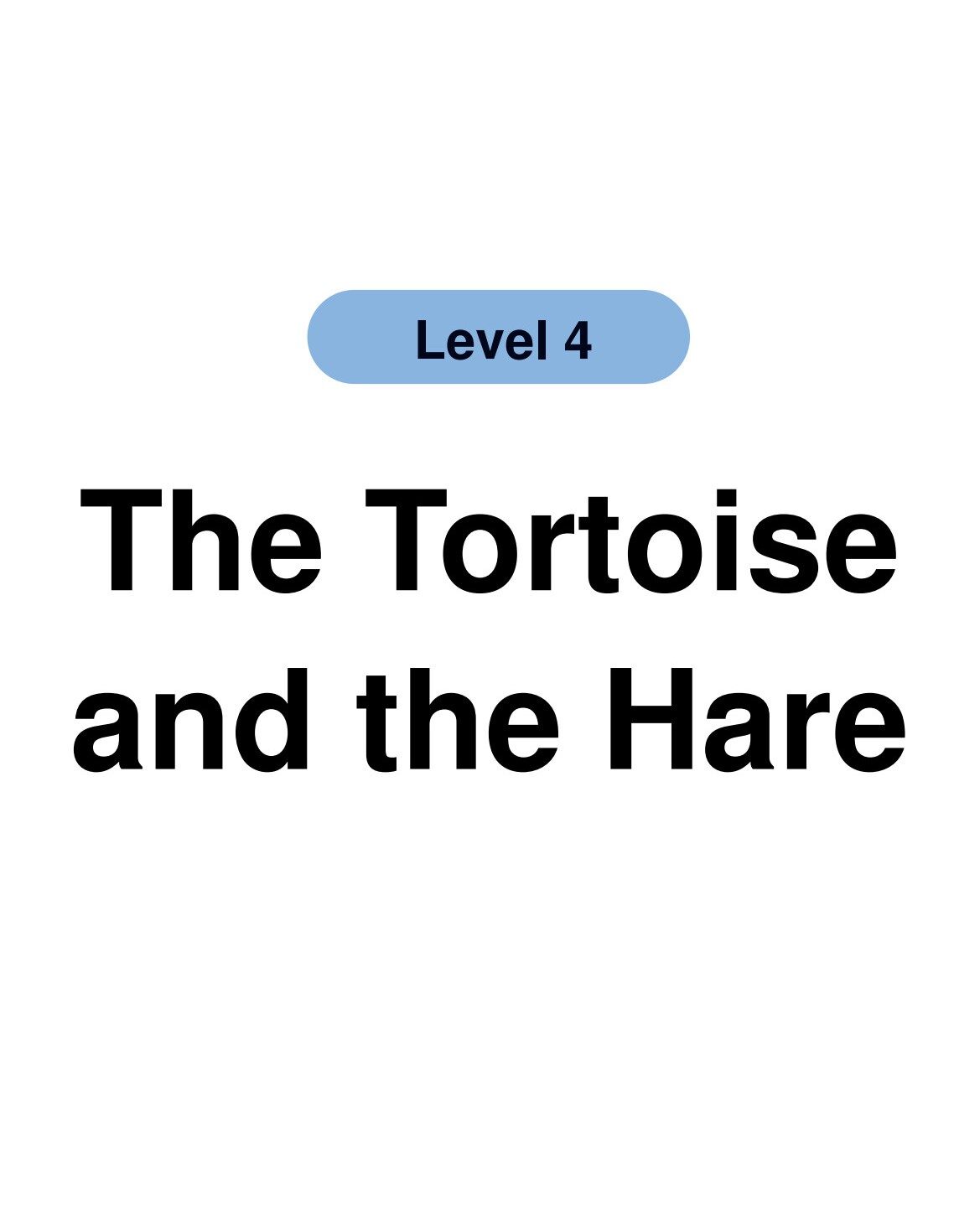 The Tortoise and the Hare绘本故事第2页