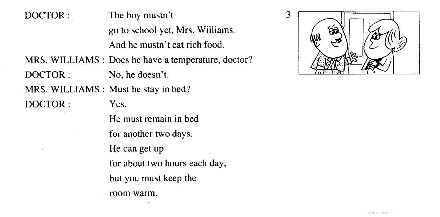 1-063 Thank You, Doctor.绘本故事第4页