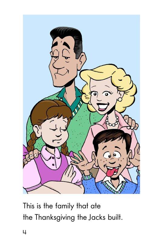 The Thanksgiving the Jacks Built绘本故事第4页