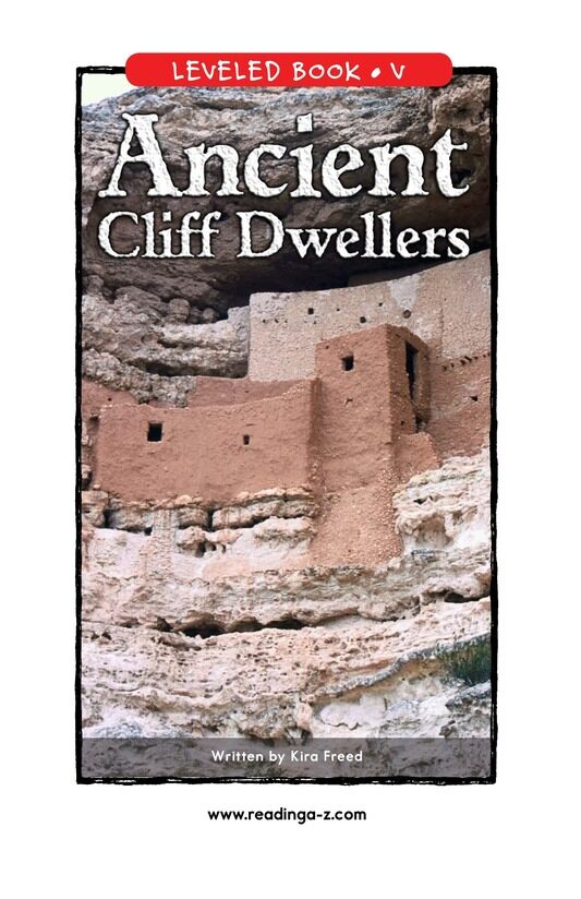 Ancient Cliff Dwellers绘本故事第2页