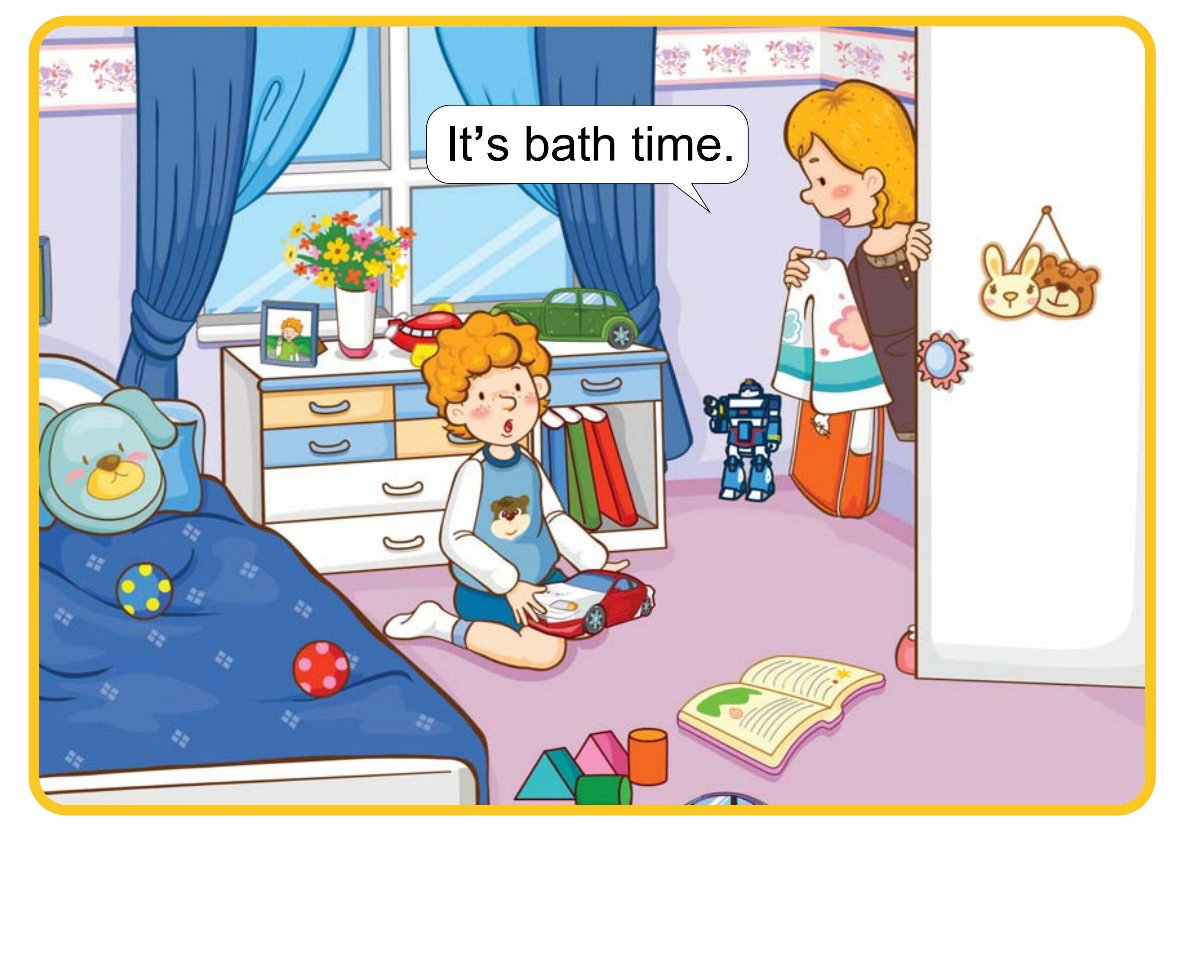 Wash Your Face绘本故事第3页