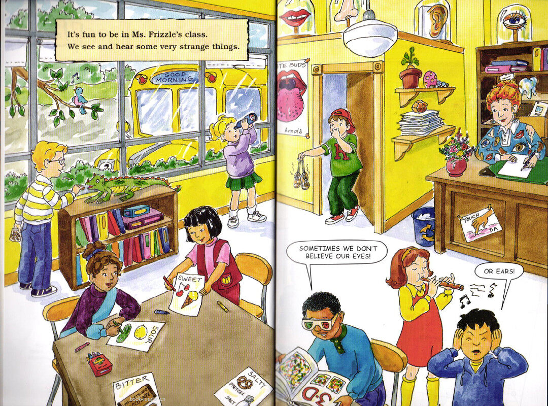 Magic School Bus Comes to its Senses绘本故事第3页