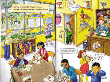 Magic School Bus Comes to its Senses绘本故事第3页