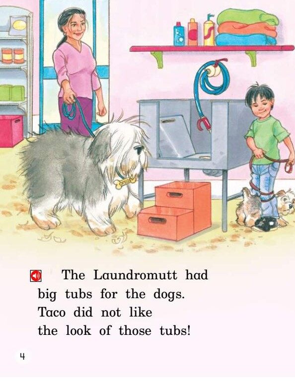 A Trip to the Laundromutt绘本故事第5页