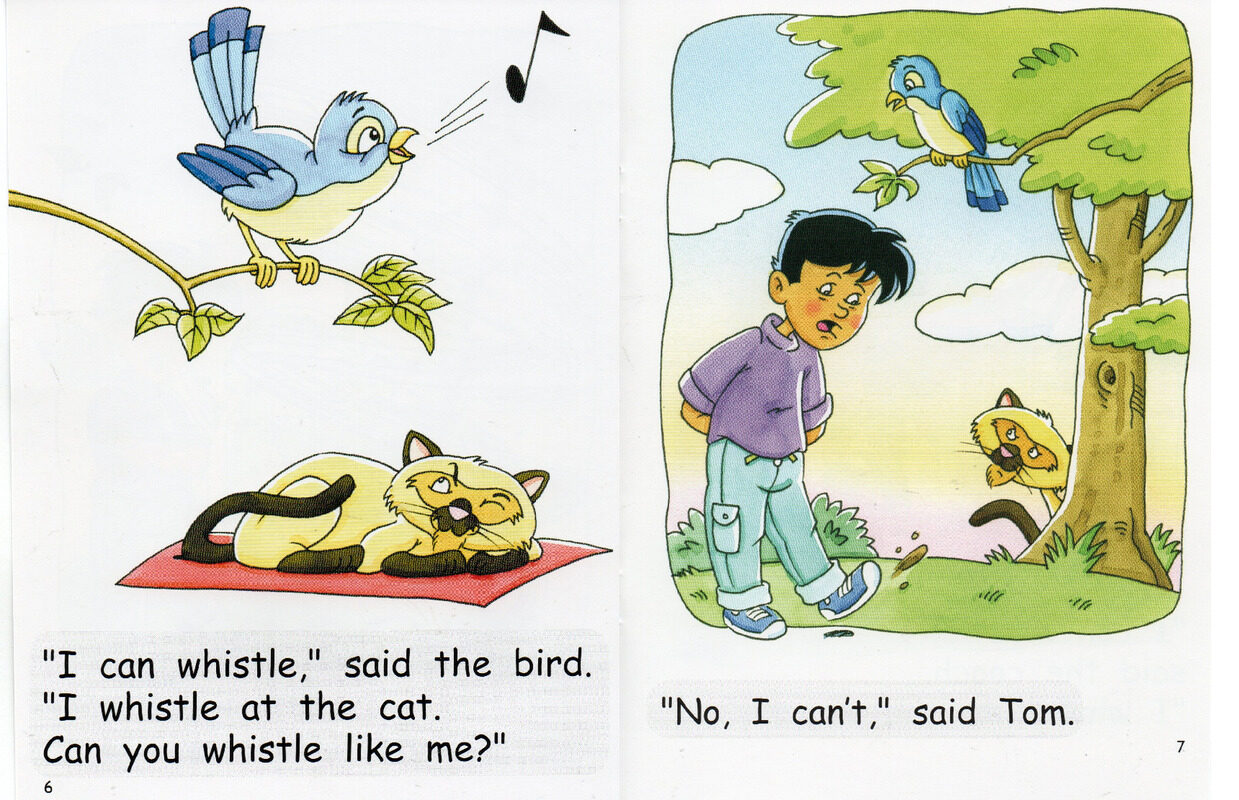 i can't whistle绘本故事第5页