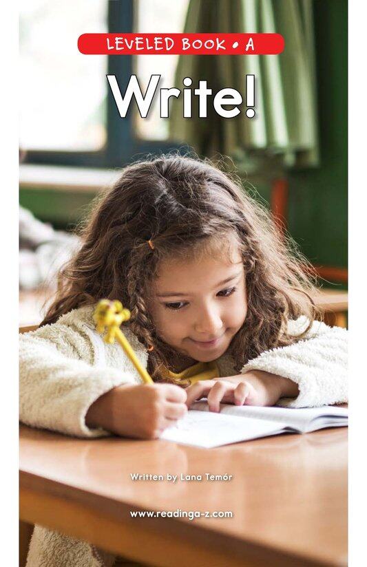 Write!绘本故事第2页