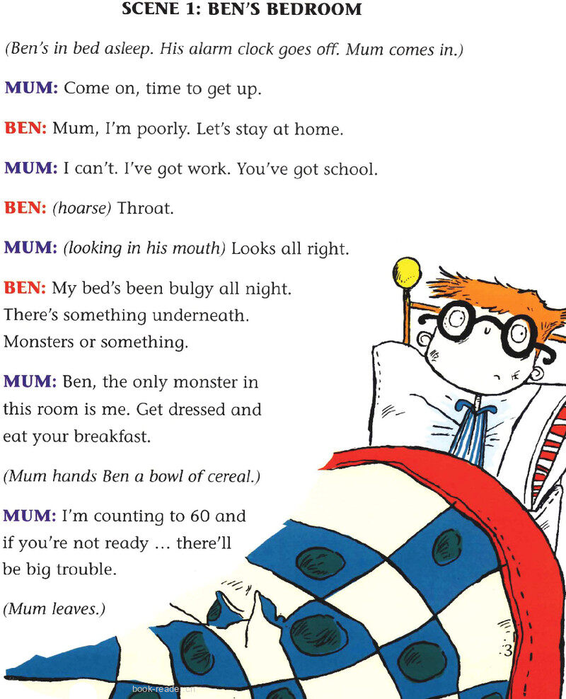 The Monster Under the Bed绘本故事第3页