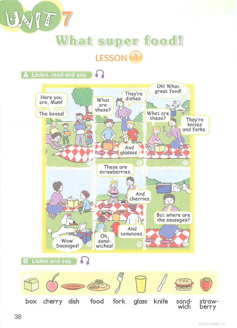 7 What super food!绘本故事第2页