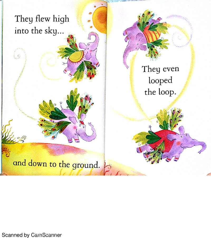 How Elehpants lost their Wings绘本故事第5页