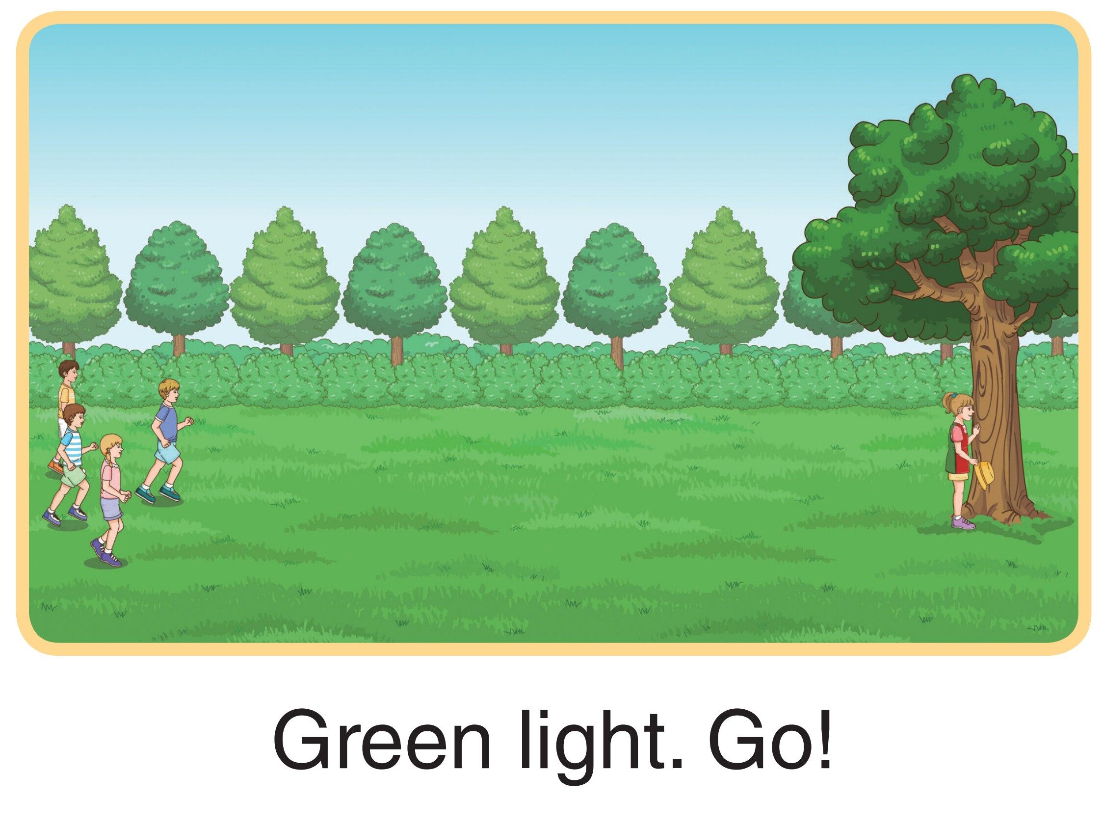 Red Light, Green Light绘本故事第3页