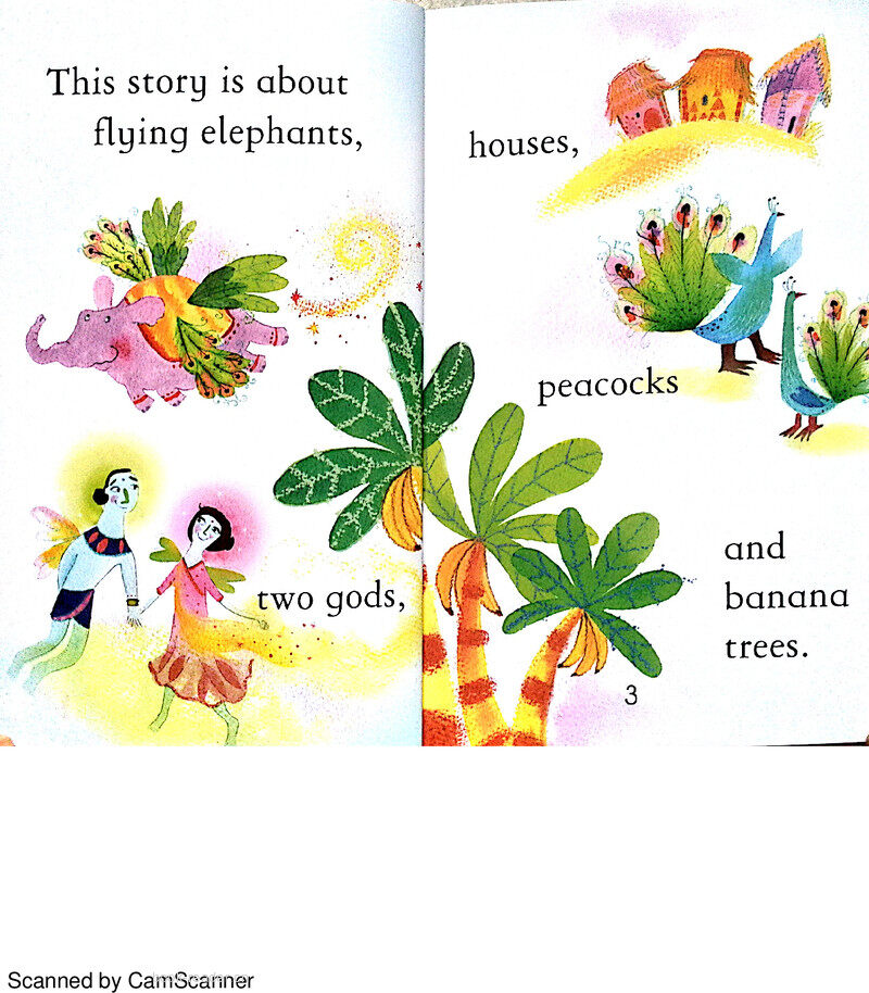 How Elehpants lost their Wings绘本故事第3页