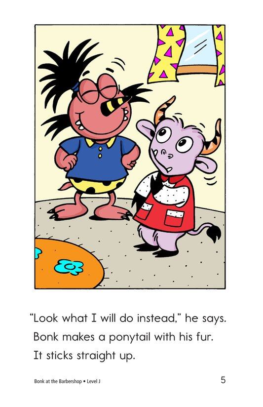 Bonk at the Barbershop绘本故事第5页