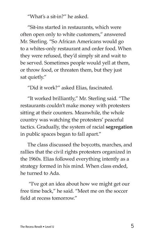 The Recess Revolt绘本故事第5页