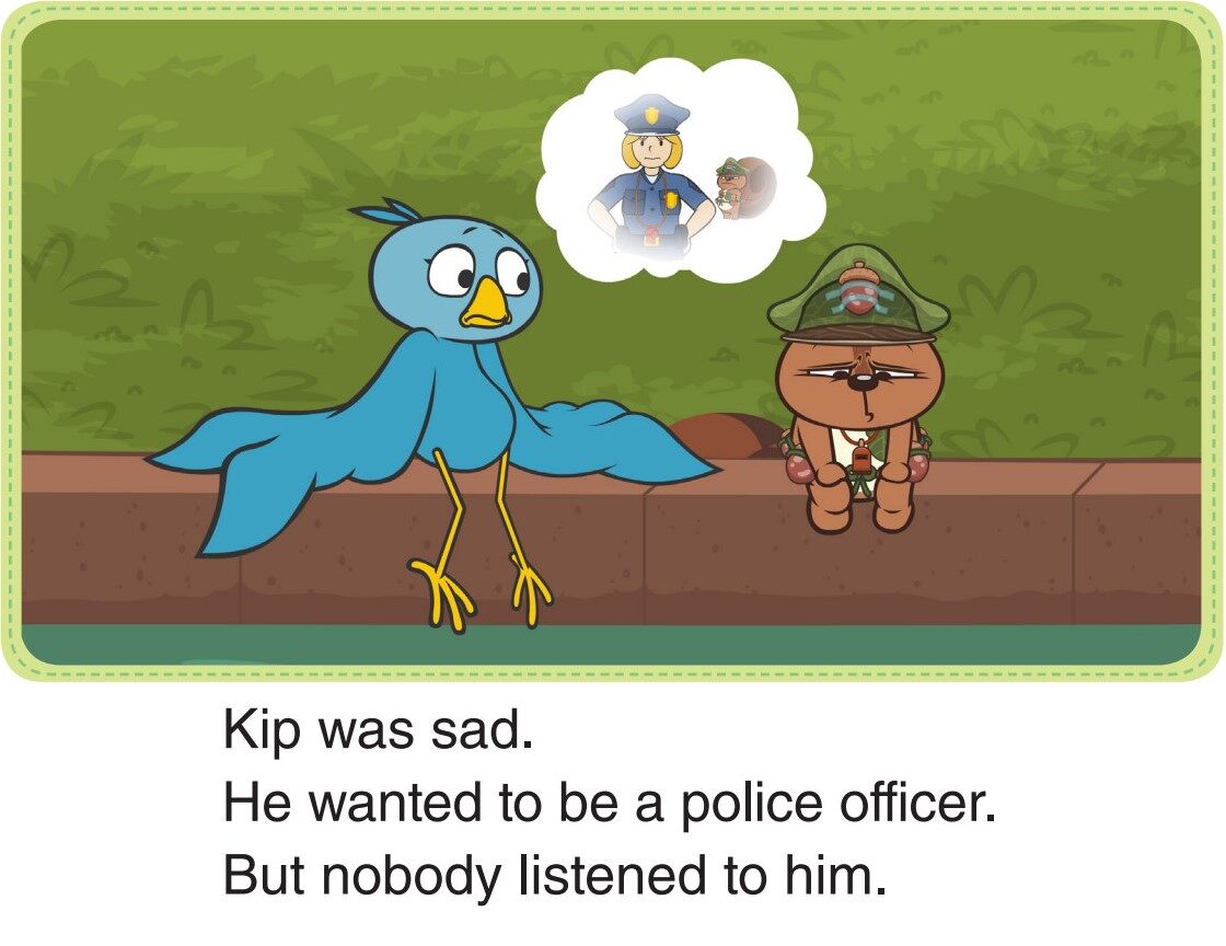 Officer Kip绘本故事第3页