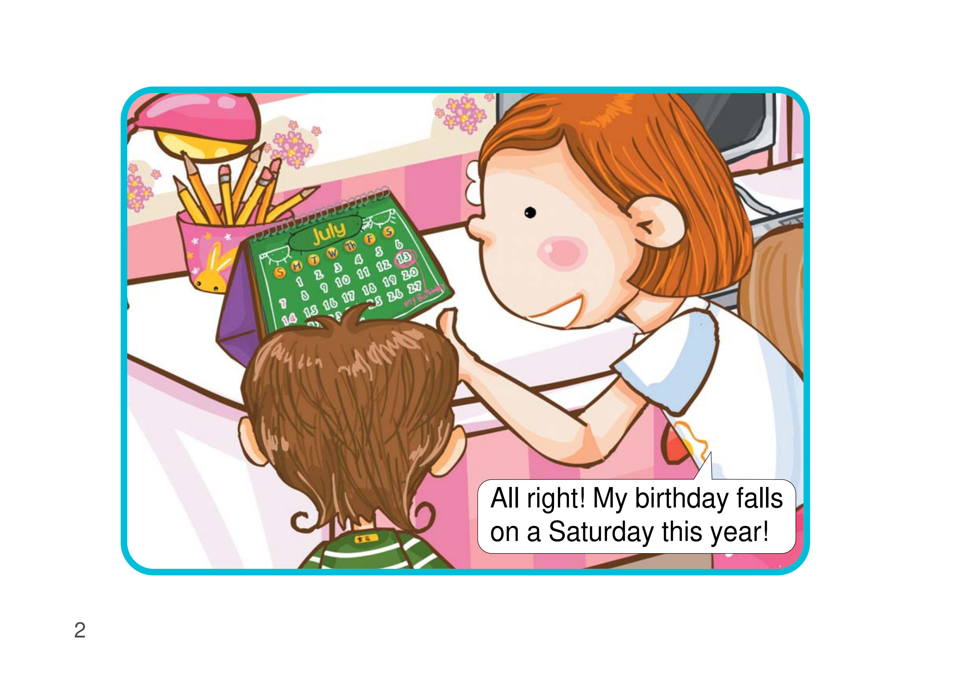 A Summer Birthday绘本故事第3页