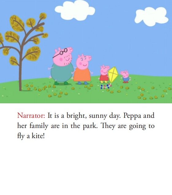 flying a kite绘本故事第3页