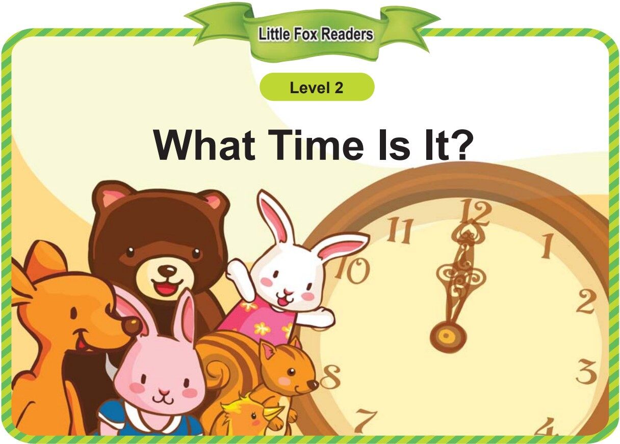 What Time Is It绘本故事第2页