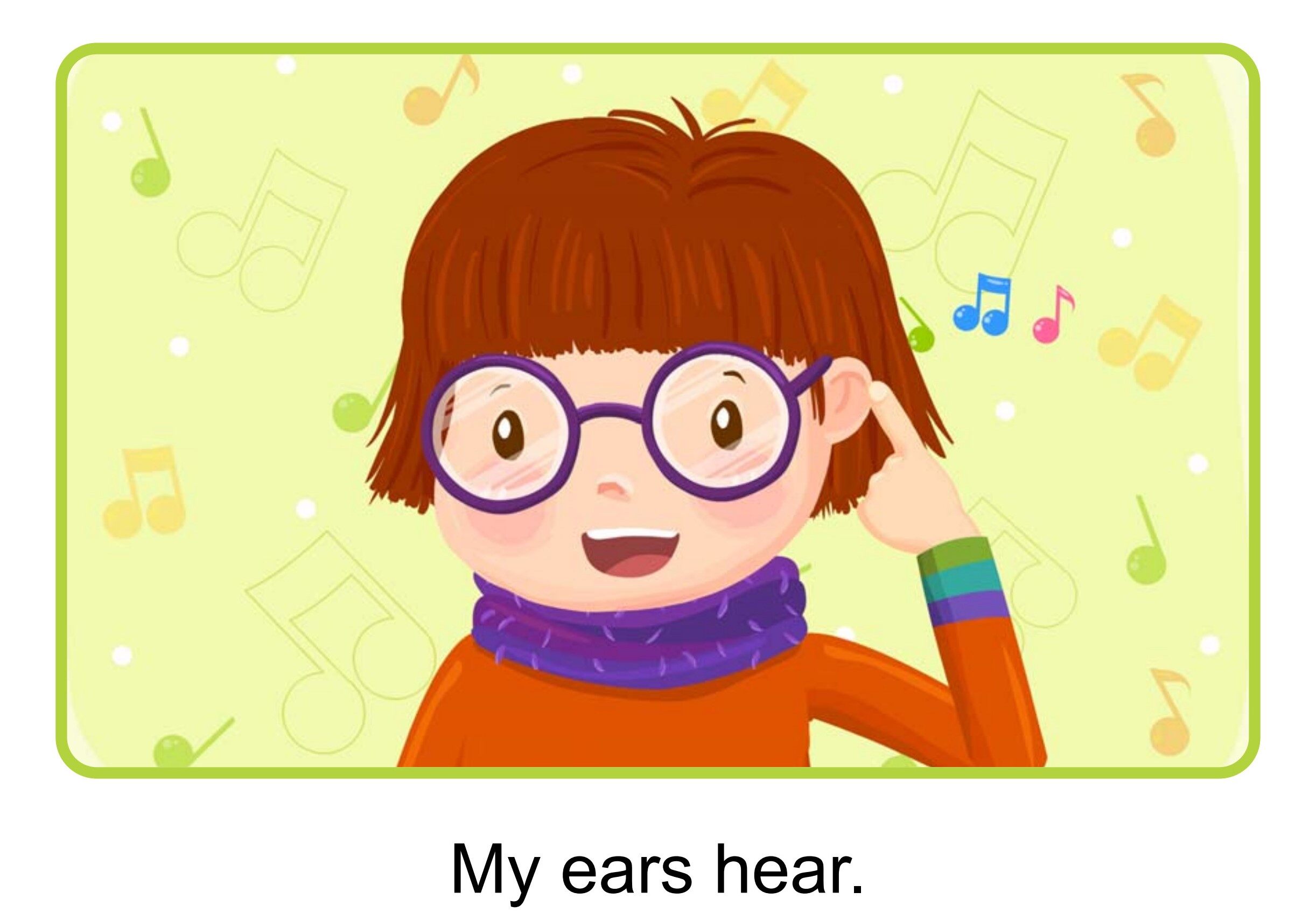 The Five Senses绘本故事第4页