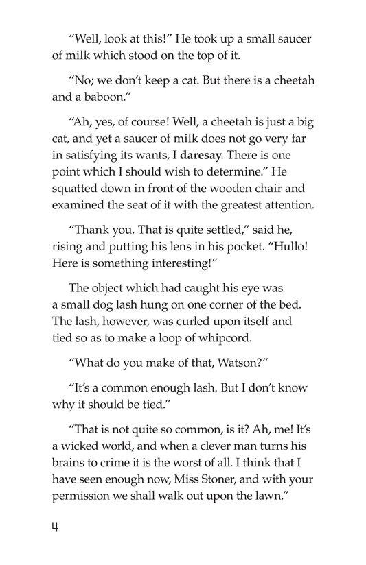 The Adventure of the Speckled Band (Part 3)绘本故事第4页