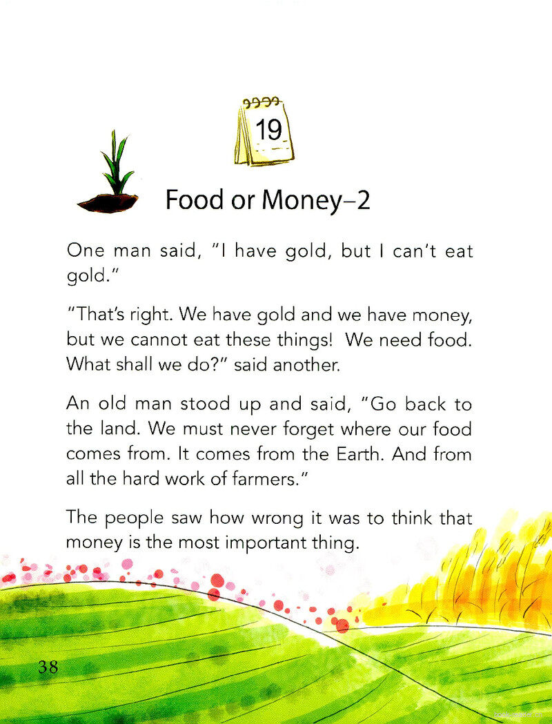 Food or Money-2绘本故事第2页