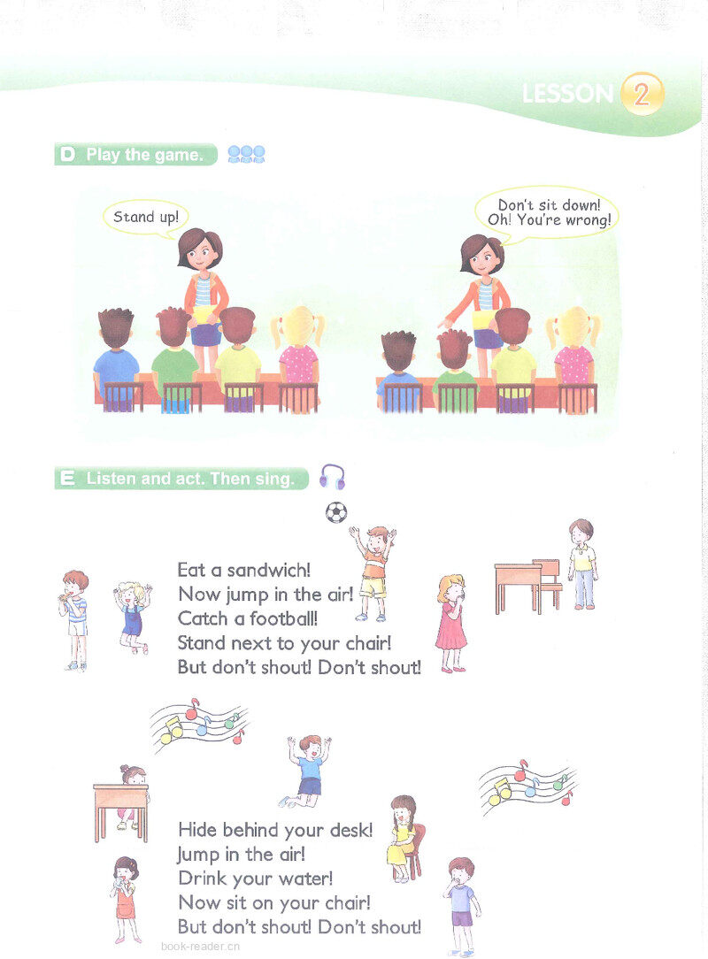 12 Hide behind the bush!绘本故事第5页