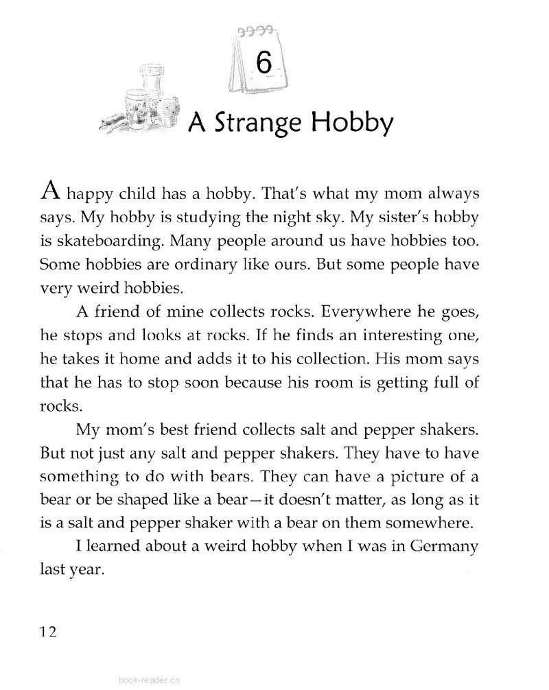 A Strange Hobby绘本故事第2页