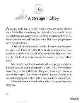 A Strange Hobby绘本故事第2页