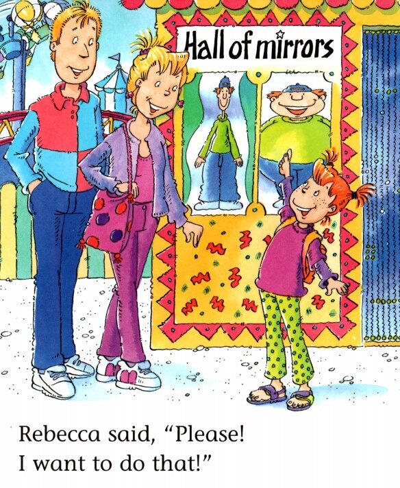 Rebecca at the Funfair绘本故事第3页