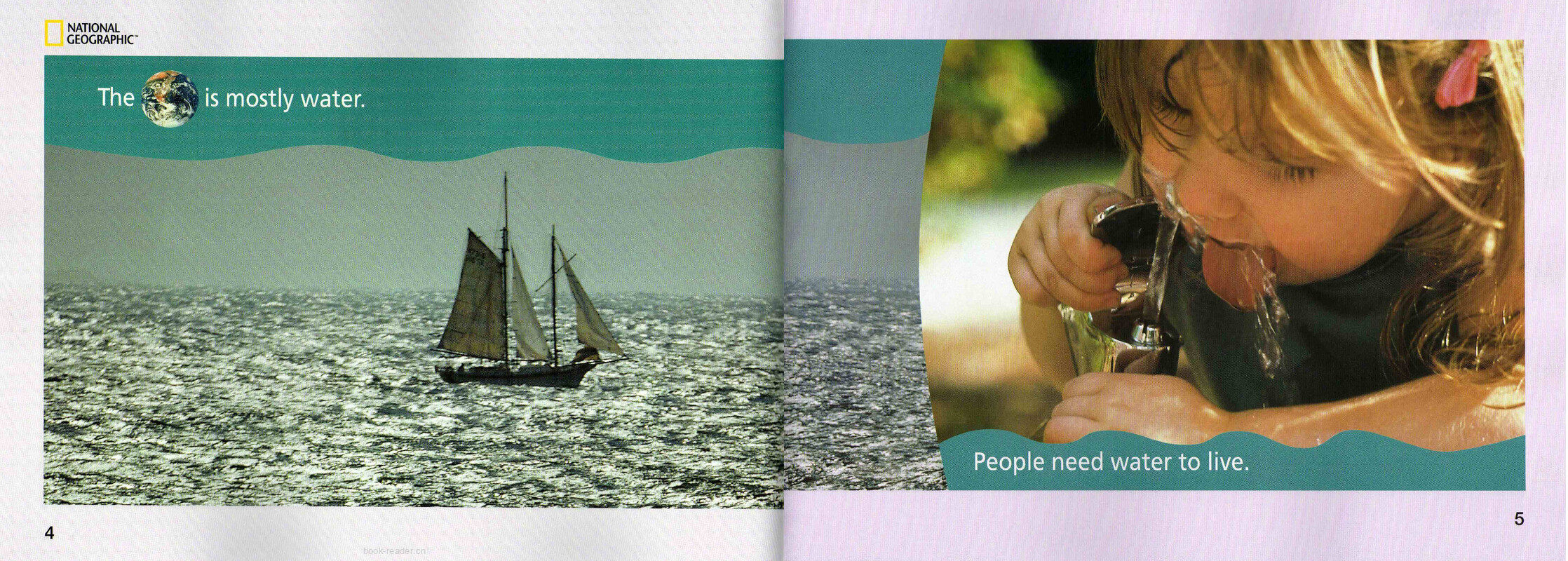 Water,Land,and Air绘本故事第4页