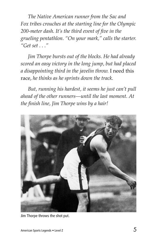 American Sports Legends绘本故事第4页