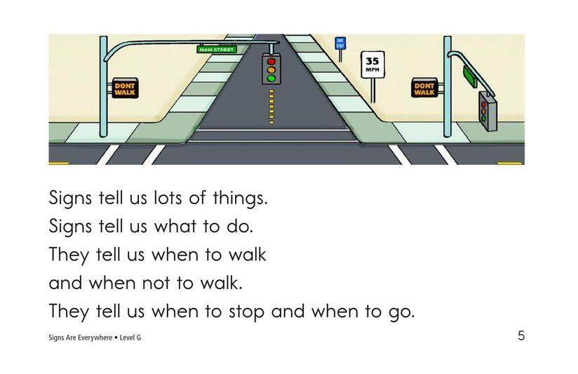 Signs Are Everywhere绘本故事第5页