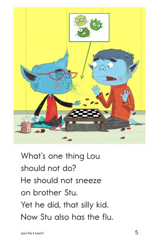 Lou's Flu绘本故事第5页