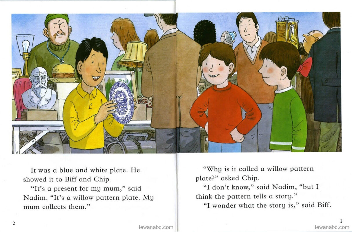 The Willow Pattern Plot绘本故事第4页