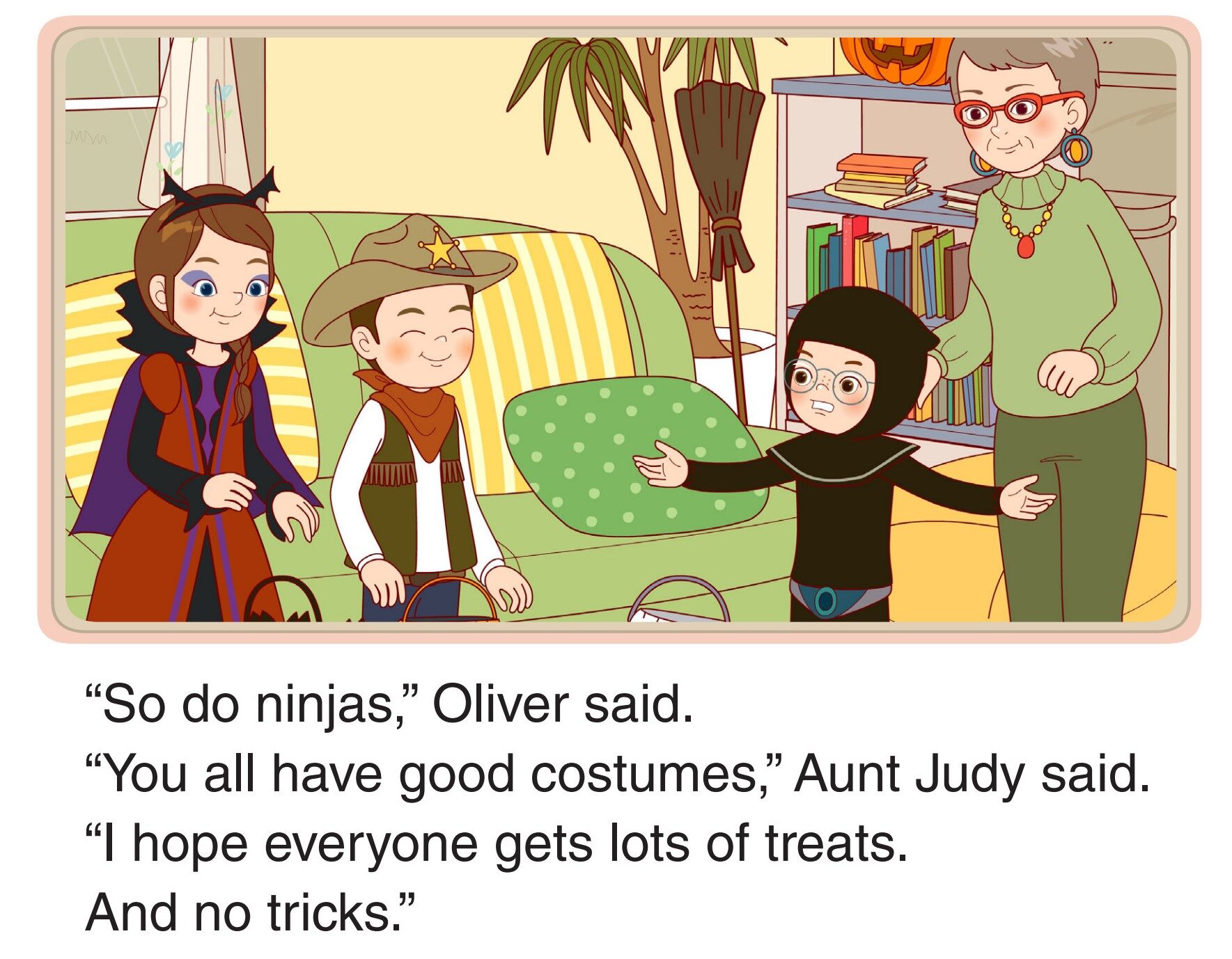 Trick or Treat!绘本故事第3页