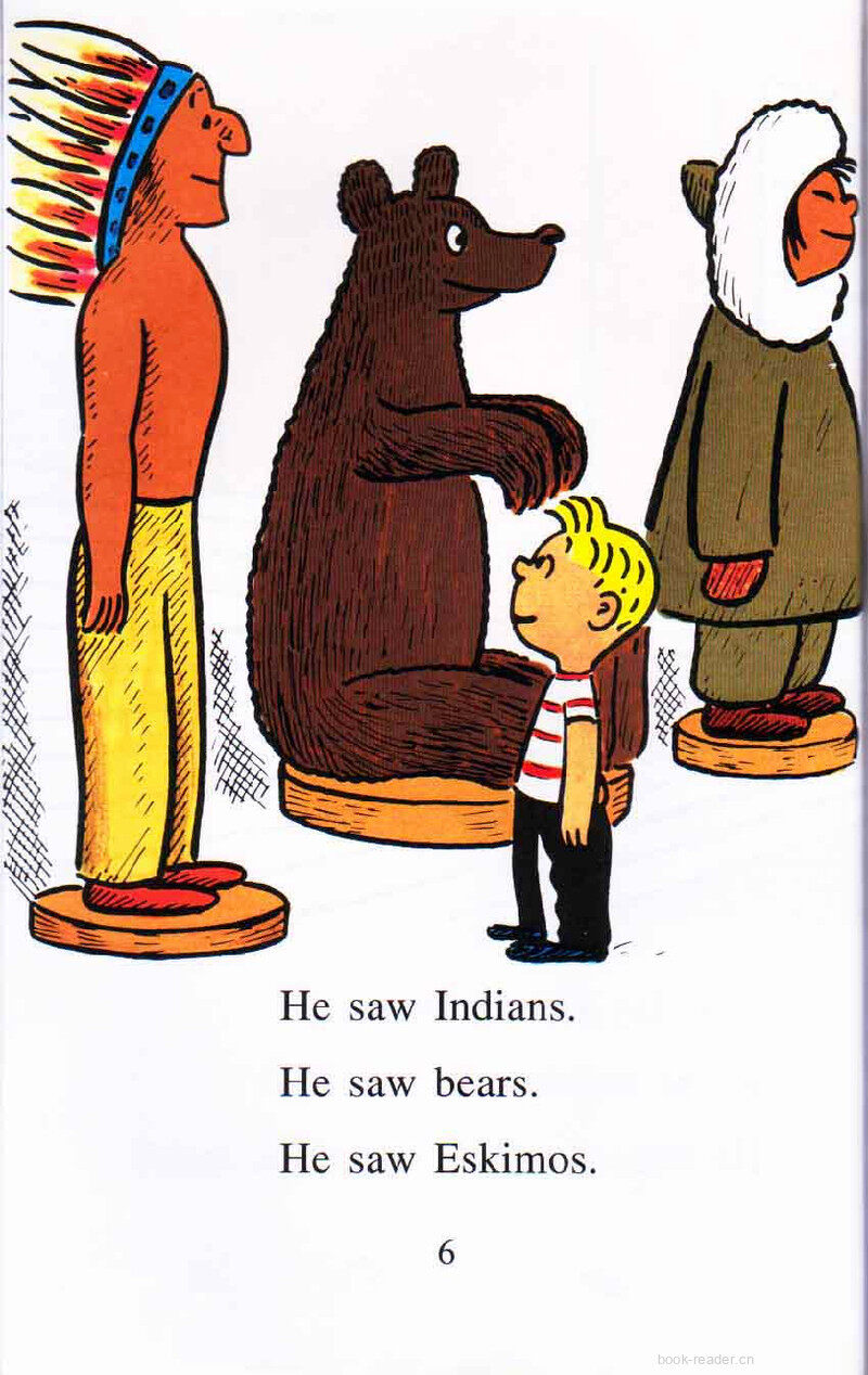 Danny and the Dinosaur绘本故事第4页